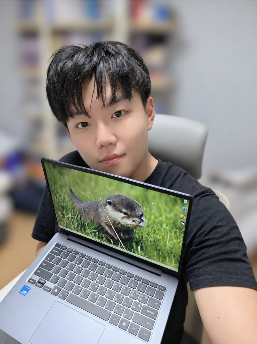새 삼성 노트북과 함께